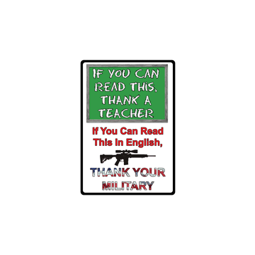 RIVERS EDGE TIN SIGN 12"X17" "IF YOU CAN READ THIS SIGN"