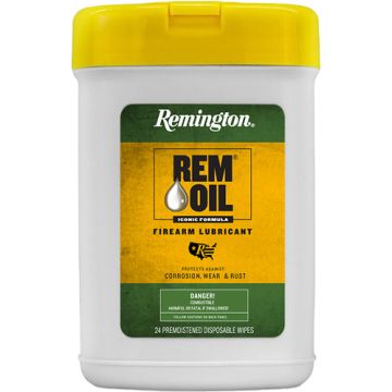 REMINGTON REM OIL GUN WIPES 24PK