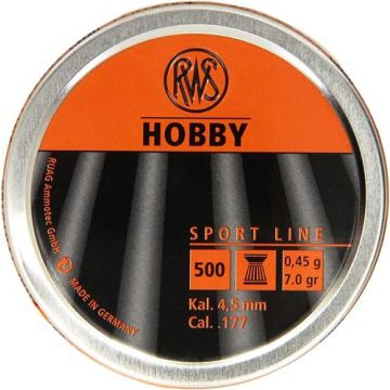 RWS PELLETS 177 HOBBY 7 GRAIN SPORT LINE 300-PACK