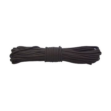 RED ROCK 550 PARACHUTE CORD 50 FEET BLACK