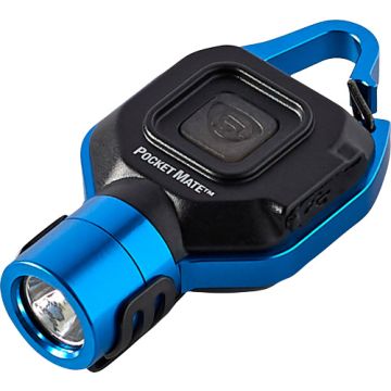 STREAMLIGHT POCKET MATE USB EDC LIGHT W/POCKET CLIP BLUE