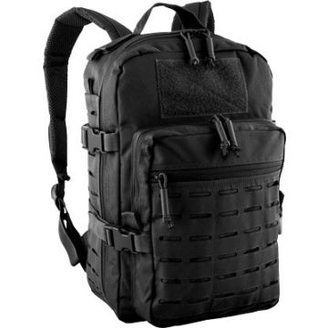 RED ROCK TRANSPORTER DAY PACK W/LASER-CUT MOLLE WEBB BLACK