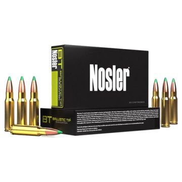 NOSLER BT 308 WIN 165GR BALLISTIC TIP 20RD 10BX/CS