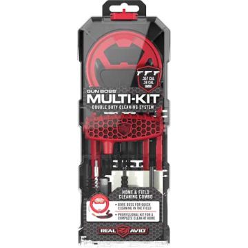 REAL AVID GUN BOSS MULTI-KIT .357/.38/9MM W/ BORE BOSS