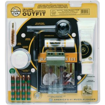 CVA PELLET SHOOTERS OUTFIT 50 CAL ACCESSORY OUTFIT