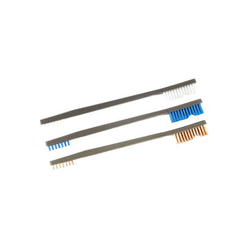 OTIS RECEIVER BRUSH 3-PACK NYLON, BLUE NYLON, BRONZE