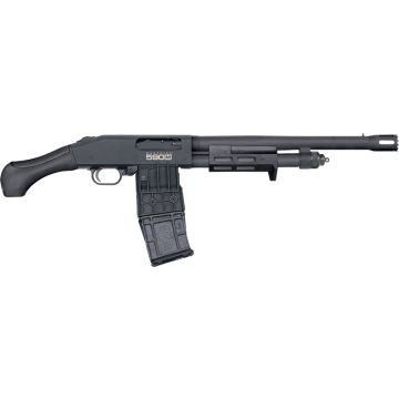 MOSSBERG 590M STANDOFF 12GA 14.375" 10RD 2.75" BLUE/SYN