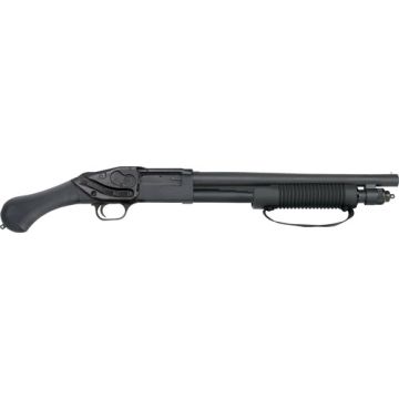 MOSSBERG 590 SHOCKWAVE 12GA 3" W/ CTC LASER SADDLE BLUED