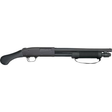 MOSSBERG 590 SHOCKWAVE 12GA 3" CORN COB FOREND 6RD BLUED
