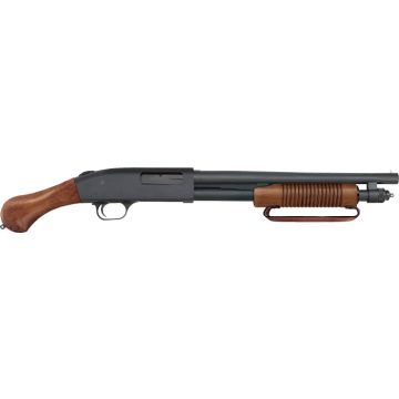 MOSSBERG 590 NIGHTSTICK 20GA 3" 6RD 14.375" BLUED/WALNUT