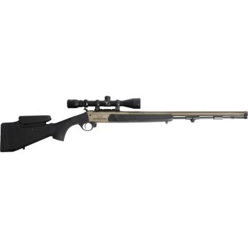 TRADITIONS NITROFIRE PRO 50 CAL W/SCOPE TUNG/BLK ADJ STK