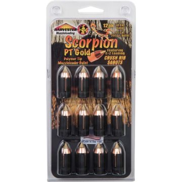 HARVESTER SCORPION 50 CAL 300GR .451 POLY TIP SABOT 12PK