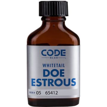 CODE BLUE DEER LURE DOE ESTRUS 1FL OUNCE BOTTLE
