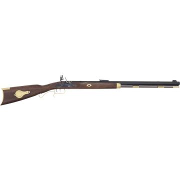 TRADITIONS HAWKEN WOODSMAN 50 CAL FLINT BLUED/HARDWOOD