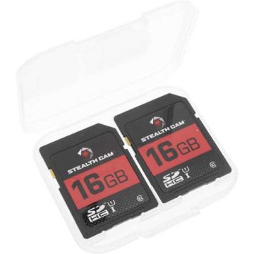 STEALTH CAM SDHC MEMORY CARD 16GB 2PK SUPER SPEED CLASS 10