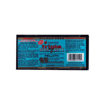 HODGDON TRIPLE SEVEN 50GR PELL 45 CALIBER 50PK 12PK/CS