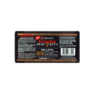 HODGDON TRIPLE SEVEN 50GR PELL 50 CALIBER 100PK 12PK/CS