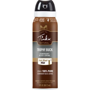 TINKS DEER LURE TROPHY BUCK HOT SHOT MIST 3OZ. AEROSOL