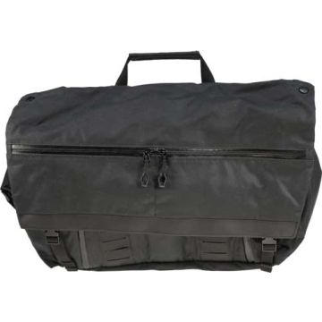 GREY GHOST GEAR WANDERER BAG 2.0 WAXED CANVAS BLACK