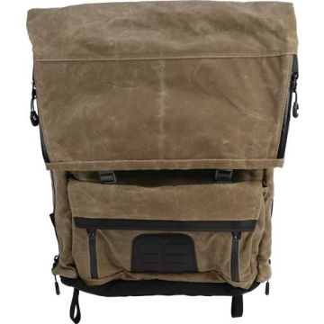 GREY GHOST GEAR GYPSY PACK 2.0 WAXED CANVAS FIELD TAN